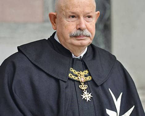 Décès du Prince et Grand Maître de l&rsquo;Ordre de Malte : Talon exprime sa compassion
