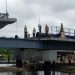 Construction du pont de Womey 2: Hervé Hèhomey constate le démarrage des travaux