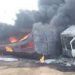 Incendie d&rsquo;un camion transportant des bidons de « Kpayo » à N&rsquo;dali : Trois morts et quatre blessés graves