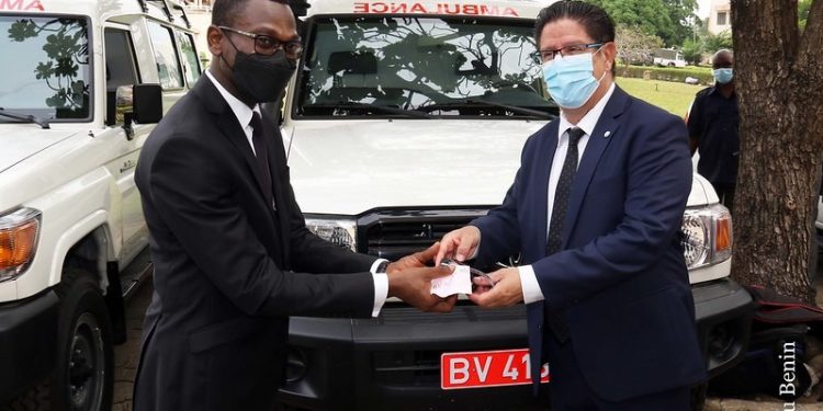 Riposte contre le Covid-19 : La France appuie le Bénin avec un deuxième lots d’équipements