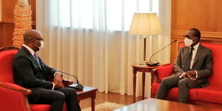 Tête-à-tête Patrice Talon et Serge Ekué : Le financement des projets de développement par la Boad au cœur des échanges