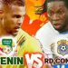 Match Bénin – Rdc : Un but partout à la mi-temps