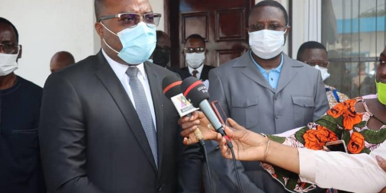 Mairie de Porto-Novo : Victor Adossou rend visite à Charlemagne Yankoty