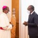 Reçu en audience après son ordination épiscopale : Mgr Dieudonné Datonou témoigne sa reconnaissance au président Talon