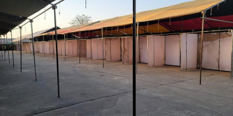 4ème édition de la foire internationale de Parakou : Les stands déjà installés