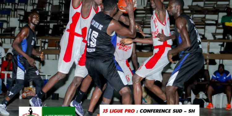 5ème journée de la Ligue pro de basketball du Bénin : Énergie Bbc freine Élan Coton Bbc