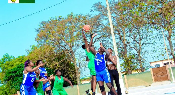 Ligue professionnelle de basketball du Bénin : Les dames de Aspac Bbc finissent en beauté