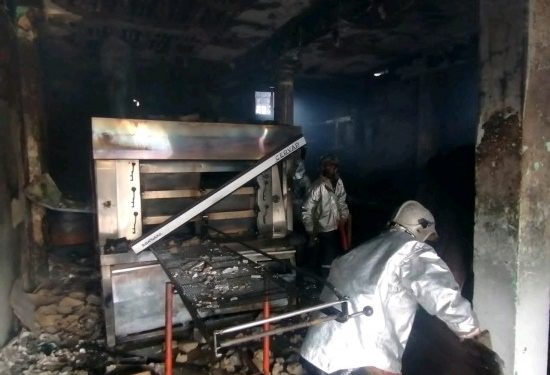 Incendie à Cotonou : Une boulangerie brûle à Akpakpa