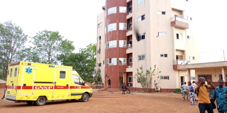 Incendie à la mairie de Dogbo : deux bureaux partis en fumée