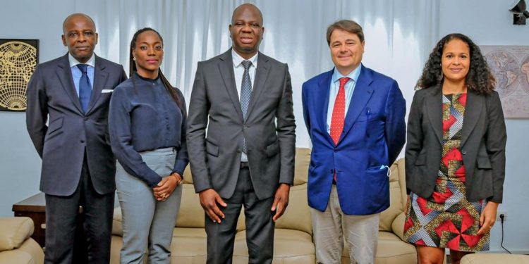 Audience au cabinet du maire de Cotonou : Luc Atrokpo échange avec le promoteur de la société Cbpp