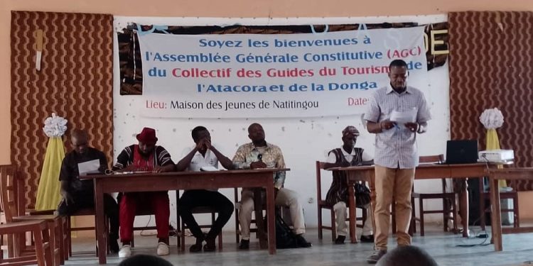 Parfait Porimate président de l'association des guides de l'atacora donga