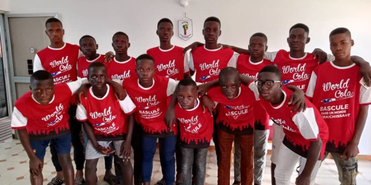 Les U16 béninois logés dans le groupe B dans le cadre de la compétition Nantes International Handball Club