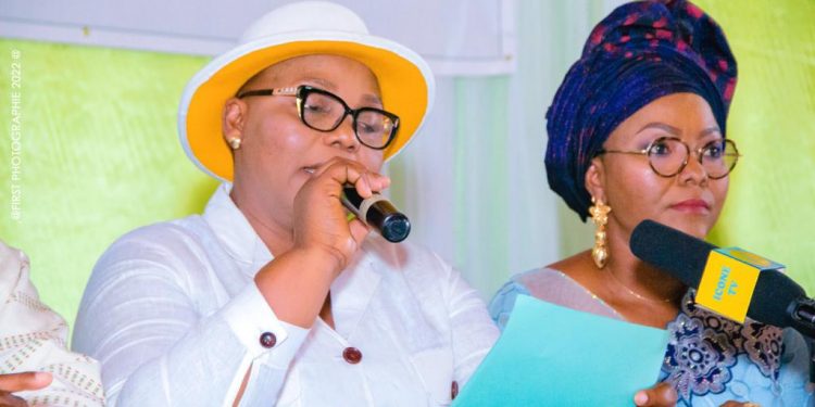 La Conseillère communale du Bloc républicain à Abomey Ewassadja Adoukonou a échangé avec les femmes de la Commune autour du Pag