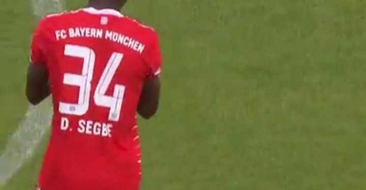 L'international béninois, Désiré Azankpo, a ouvert son compteur de but avec le Bayern Campus