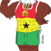 La mascotte des jeux africains Accra 2023