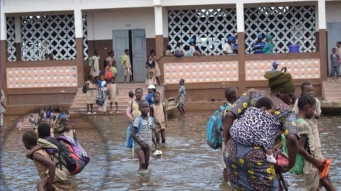 Pour cause d’inondations : la rentrée différée dans plusieurs localités