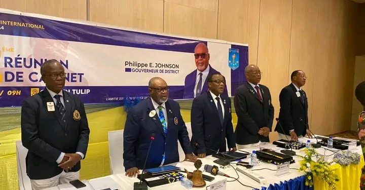 2ème réunion du cabinet du District 403A4 : Les Lions font le bilan des actions menées