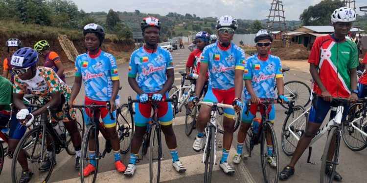 1ère étape du 2ème tour cycliste féminin du Burundi : Chantal Vidognonlonhoue du Bénin, 14ème à l’arrivée