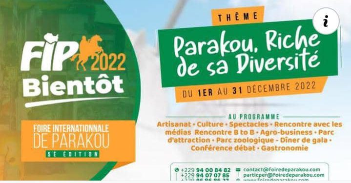Foire internationale de Parakou : La 5ème édition prévue du 1er au 31 décembre 2022