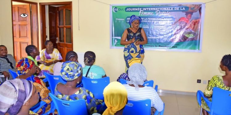 Journée internationale de la femme rurale : Nadine Akogbéto communie avec les femmes Br