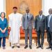 Palais de La Marina : Talon reçoit Omar Alieu Touray et Mahamadou Issoufou