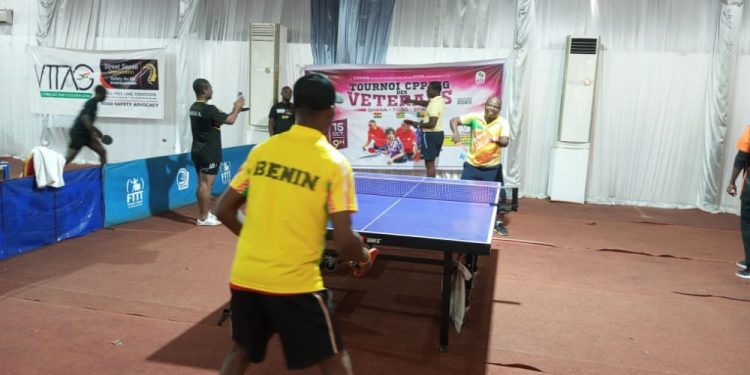 Tournoi CpPing des vétérans à Lomé : Bilan satisfaisant pour les pongistes béninois