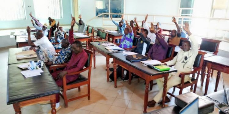 Audience de l’ambassadeur des Usa au Bénin à la Haac : Rémi Prosper Moretti reçoit Brian Shukan