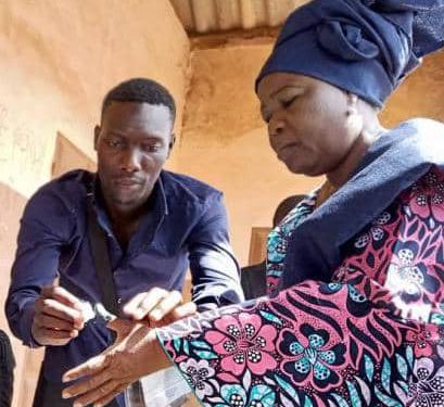 Législatives 2023 à Parakou: Mariam Talata a voté à l&rsquo;école Guéma-Ouest