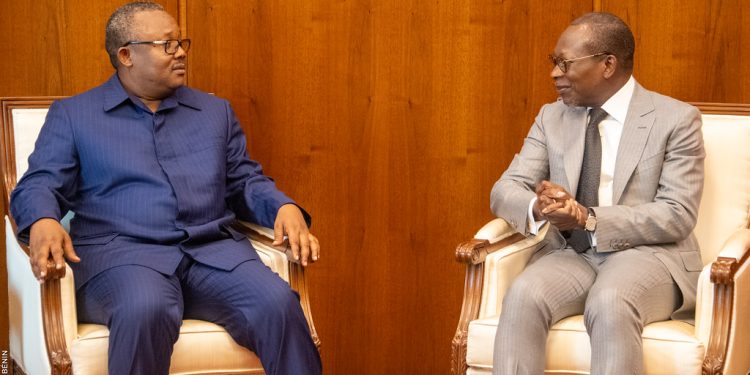 Visite de travail du président de la Guinée-Bissau au Bénin : Les questions de sécurité et d’intégration sous-régionales au cœur des échanges