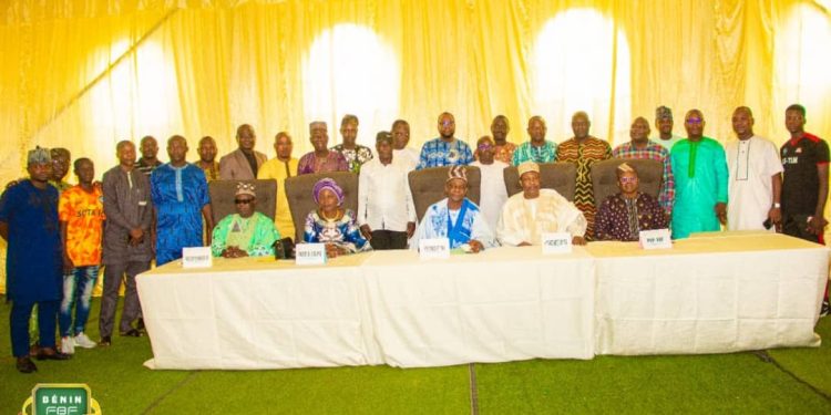 Présentation de vœux à la Fédération Béninoise de Football : Les acteurs du football, reconnaissants envers Mathurin de Chacus