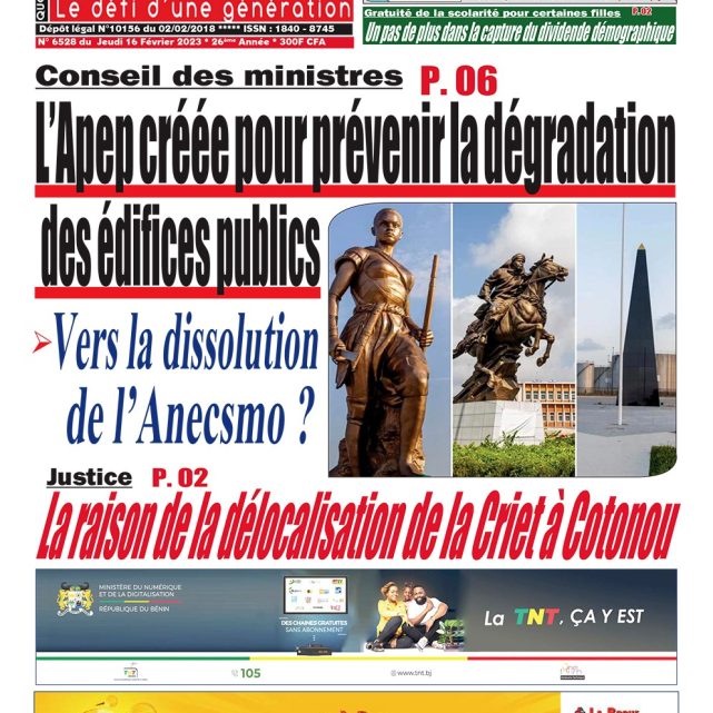 Le Matinal du 16 février 2023