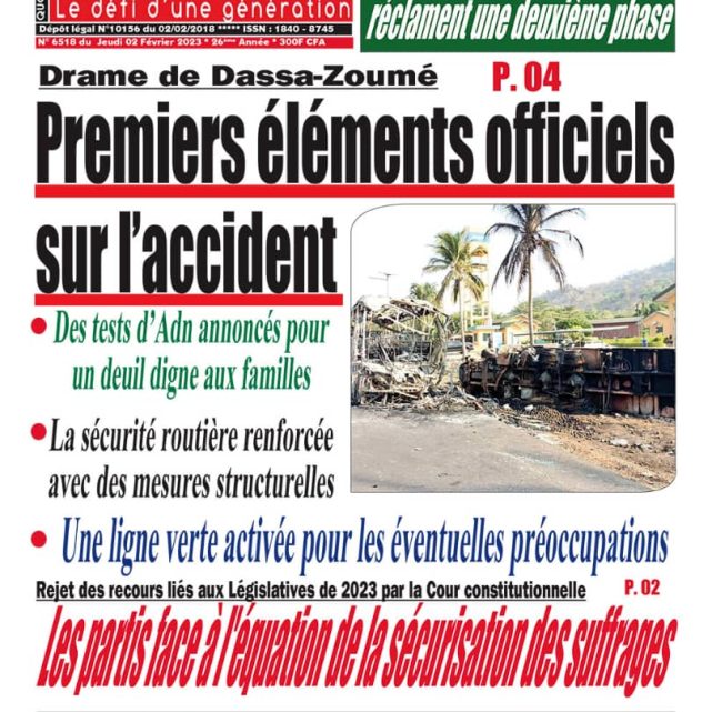 Le Matinal du 2 février 2023