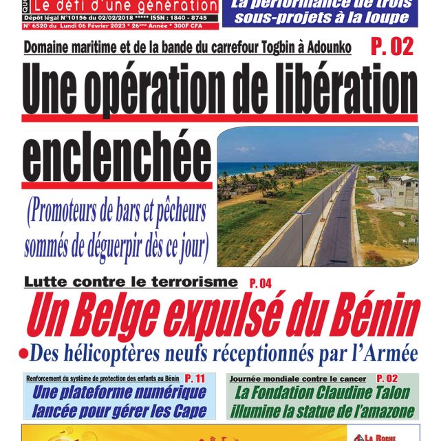Le Matinal du 6 février 2023