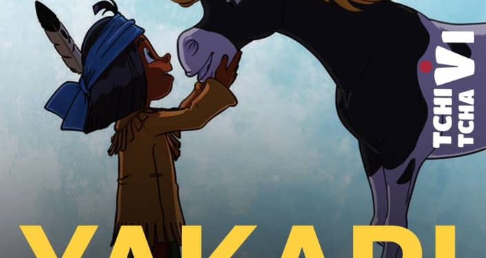 Projection de dessin animé « Yakari, la grande aventure » à Le Centre : La bravoure et le courage enseignés aux enfants de Lobozounkpa