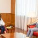 Bénin : La secrétaire d’Etat française Chrysoula Zacharopoulou reçue par Talon