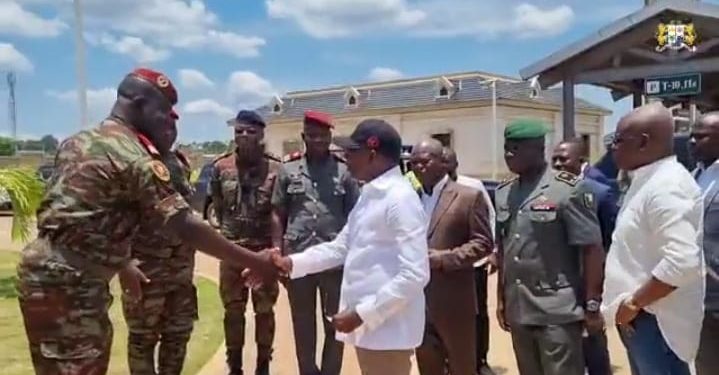 Bénin : Talon à Allada pour constater le fonctionnement de la caserne de Dessa
