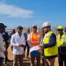 Le président Patrice Talon a effectué le jeudi 23 mars 2023, une visite sur le site de construction du pôle agroalimentaire du Grand Nokoué (marché de gros) au quartier Zopah dans la Commune d'Abomey-Calavi.