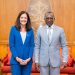 En visite au Bénin : La directrice mondiale du Corps de la paix reçue par Talon