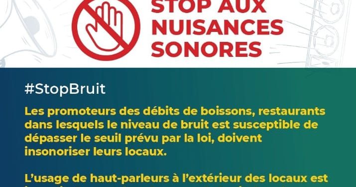 Bénin : Les promoteurs des débits de boissons et restaurants invités à insonorisés leurs locaux