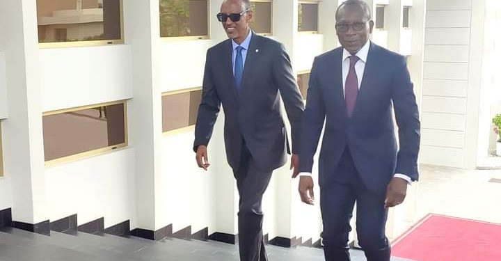 En visite au Benin : Kagamé accueilli avec les honneurs au Palais de la Marina