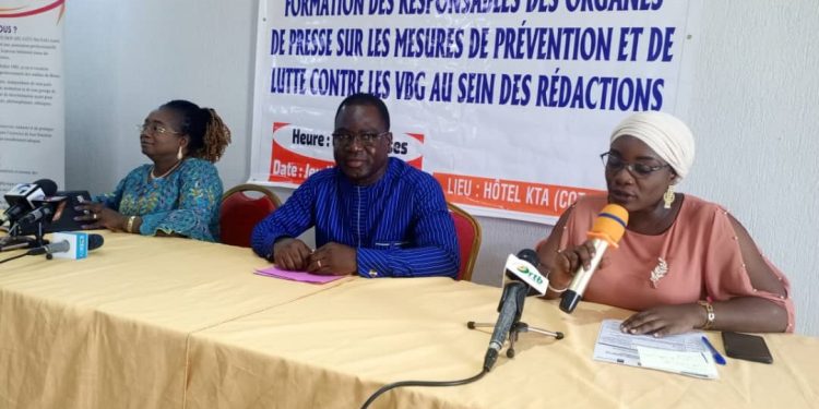 Les responsables d'organes de presse formés sur les Vbg