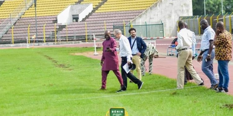 Organisation de la Co-Can 2025 avec le Nigéria : Les infrastructures sportives du Bénin inspectées par la Caf