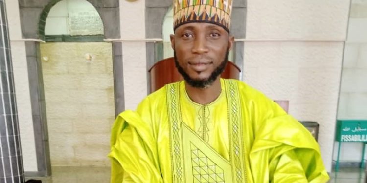 Imam de la mosquée centrale d’Ahozon, Abdoul Wahab Alao