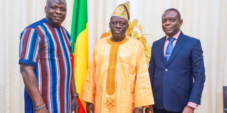 Audience au cabinet du Pan : Kouassi Nazaire Tévi du Hcbe reçu par Louis Vlavonou