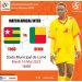 Coupe Ufoa-B U20 filles Ghana 2023 : Le Bénin en amical avec le Togo à Lomé
