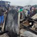 Une bonne partie du marché Zongo à Parakou a été consumée par un incendie le vendredi 12 mai 2023.