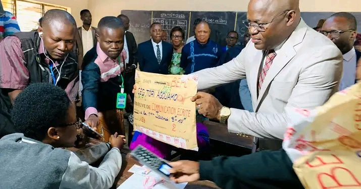 Bepc 2023 : Yves Kouaro Chabi donne le coup d’envoi officiel au Ceg Tori-Agouako