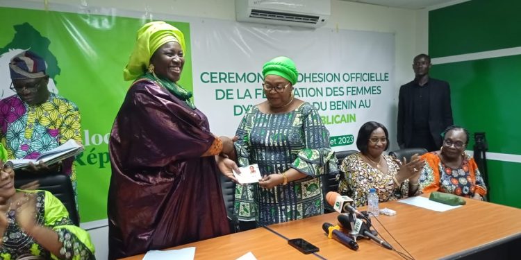 Vie des partis des politiques : La Fédération des femmes dynamiques du Bénin adhère au Br