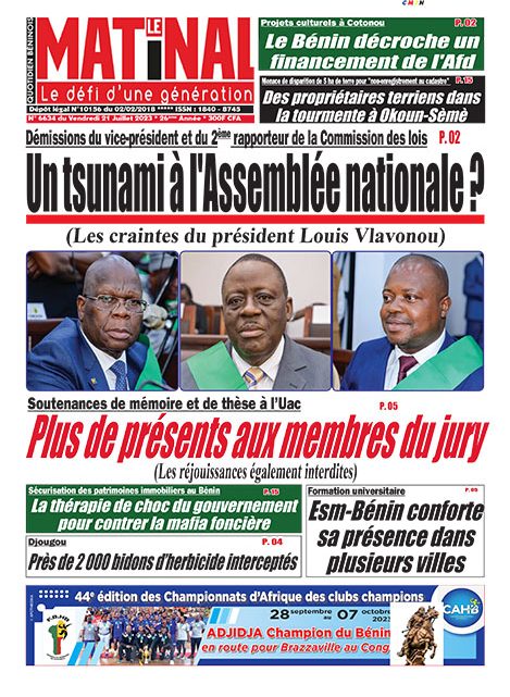 Le Matinal du 21 juillet 2023