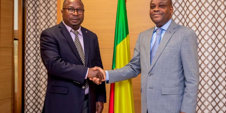 Cour constitutionnelle : Le nouveau représentant résident de la Banque mondiale reçu par Dorothé Sossa